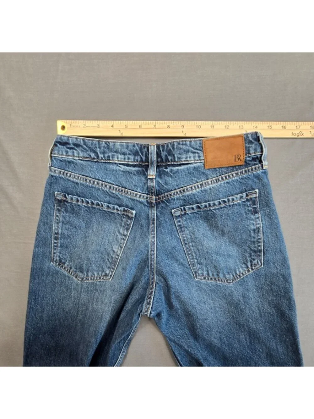 BR Banana Republic Mens Jeans Size 27 Straight Leg Mid Wash Denim